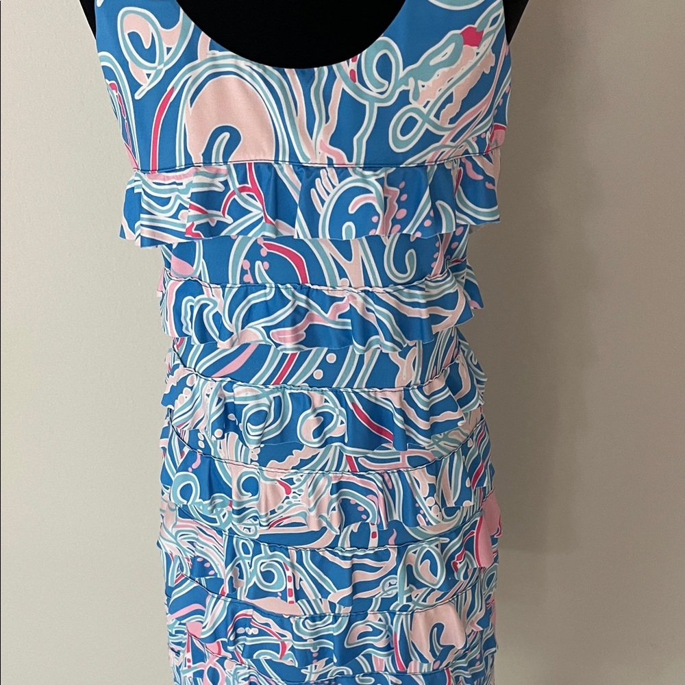 Tango Mango Abstract Print Mini Dress - Picture 4 of 5